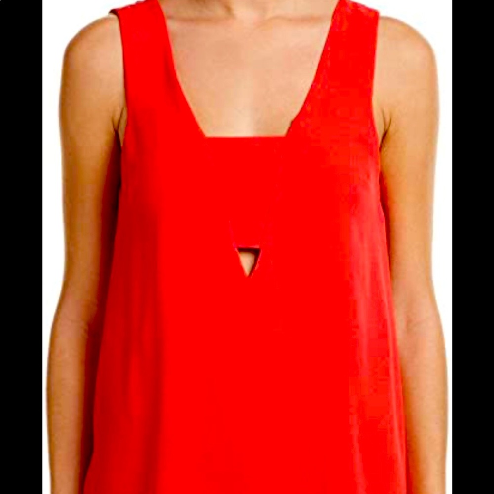 deep vneck bcbgeneration tank top